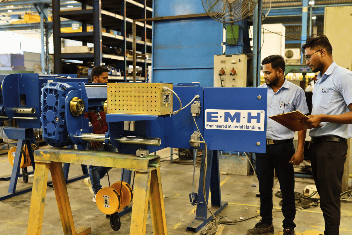 Gallery Take A Glimpse of EMH Crane Components Pune, India
